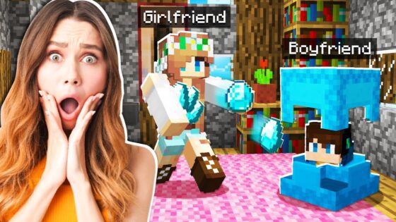 5 Ways to STEAL my GIRLFRIEND's DIAMONDS in Minecraft! - Gameplay, Kingdom Kids Zone, Minecraft - EYstreem