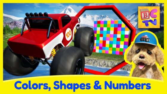Learn Colors, Shapes and Numbers | 4K | Educational Video for Kids by Brain Candy TV - Kingdom Kids Zone, Little Learners - Brain Candy TV