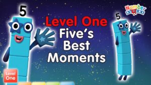 All the Best Five Moments! | Level 1 | Numberblocks - Kingdom Kids Zone, Little Learners - Numberblocks