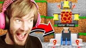 How to Spawn WATER SHEEP in Minecraft Tutorial! - Gameplay, Kingdom Kids Zone, Minecraft - EYstreem