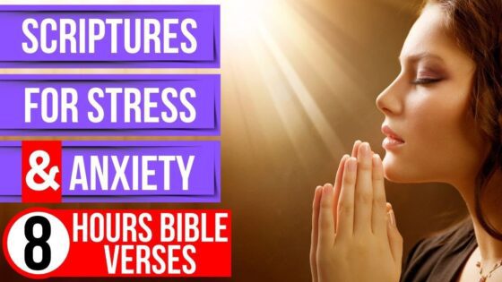 Stress Bible verses for anxiety (Bible verses for sleep)(Audio Bible quotes) - Hope & Healing, Meditations - Peaceful Scriptures Official