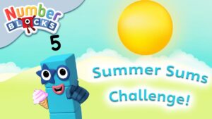 @Numberblocks- Minus Challenge | Summer Sums ☀ - Kingdom Kids Zone, Little Learners - Numberblocks