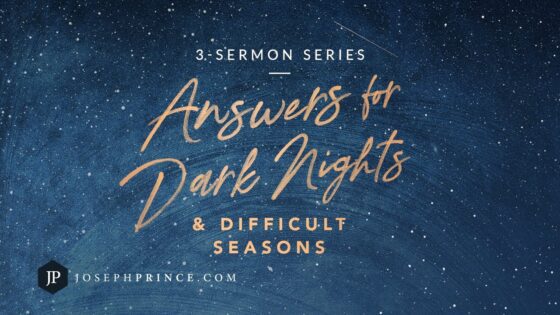 Answers For Dark Nights And Difficult Seasons Trailer | Joseph Prince - Healing Grace, Hope & Healing - Joseph Prince
