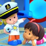 Submarine Fun With Captain Eddie! ⭐ Little People ⭐ New Season! ⭐ Full Episodes - Kids TV Series, Kingdom Kids Zone - Little People - Fisher Price