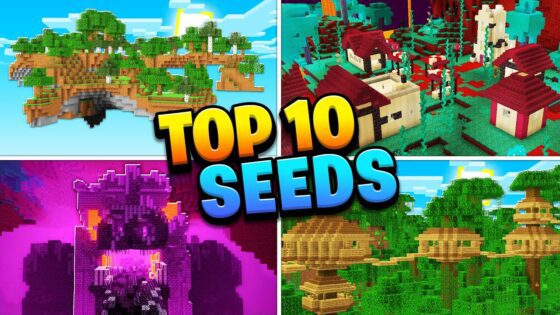TOP 10 BEST NEW SEEDS For Minecraft NETHER UPDATE 1.16! (Mobile, PS4, Xbox, PC, Switch) - Gameplay, Kingdom Kids Zone, Minecraft - EYstreem