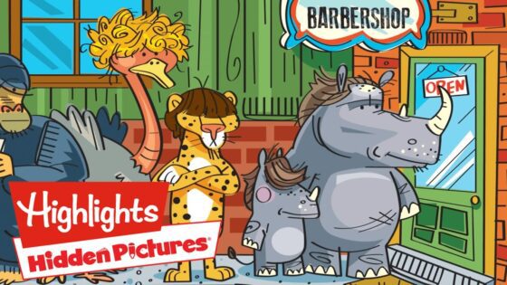 Racer Puzzles Mix: Busy Barbershop and more! | Videos for Kids | Highlights Kids - Kingdom Kids Zone, Little Learners - Highlights Kids