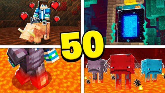 50 Things You Didn't Know About The NETHER UPDATE for Minecraft 1.16! - Gameplay, Kingdom Kids Zone, Minecraft - EYstreem