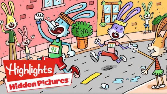 Racer Puzzles Mix: Racing Animals Compilation | Videos for Kids | Highlights Kids - Kingdom Kids Zone, Little Learners - Highlights Kids