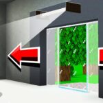 How to Build a SLIDING GLASS DOOR with MOTION SENSOR in Minecraft! (NO MODS!) - Gameplay, Kingdom Kids Zone, Minecraft - EYstreem