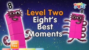 All the Best Eight Moments! | Level 2 | Numberblocks - Kingdom Kids Zone, Little Learners - Numberblocks