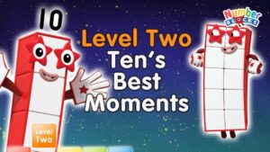 All the Best Ten Moments! | Level 2 | Numberblocks - Kingdom Kids Zone, Little Learners - Numberblocks