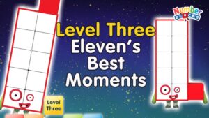@Numberblocks- #BacktoSchool | Level Three | All the Best Eleven Moments | Learn How to Count - Kingdom Kids Zone, Little Learners - Numberblocks