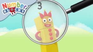 @Numberblocks- Can You Find Three? | Number Spotting Challenge | Cartoons for Kids - Kingdom Kids Zone, Little Learners - Numberblocks