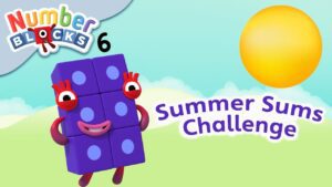 @Numberblocks- Multiplying Challenge | Summer Sums ☀ - Kingdom Kids Zone, Little Learners - Numberblocks