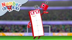 @Numberblocks- Eleven Scores a Goal! | Learn to Count - Kingdom Kids Zone, Little Learners - Numberblocks