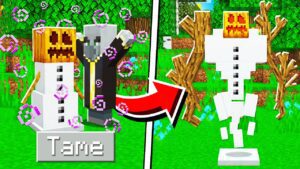 How to UPGRADE SNOW GOLEMS in Minecraft Tutorial! (Mobile, PS4, Xbox, PC, Switch) - Gameplay, Kingdom Kids Zone, Minecraft - EYstreem