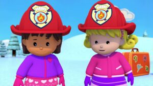 Firehouse Four ⭐️Little People ⭐New Season! ⭐ S2 Episode 42 - Kids TV Series, Kingdom Kids Zone - Little People - Fisher Price