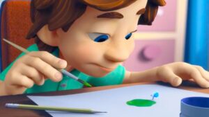 Painting is Fun | The Fixies | Mixing Colours - Kingdom Kids Zone, Little Learners - The Fixies