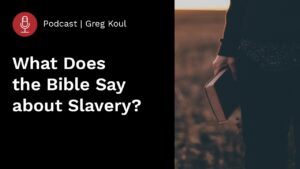 Paul Copan Answers, "What does the Bible Say about Slavery?" - Is the Bible Reliable?, Truth Seekers - Stand to Reason