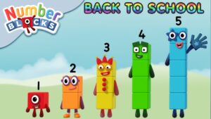 @Numberblocks- #BacktoSchool | Meet Numbers 1-5 | Learn to Count - Kingdom Kids Zone, Little Learners - Numberblocks