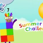 @Numberblocks- Big Numbers Challenge | Summer Sums ☀ - Kingdom Kids Zone, Little Learners - Numberblocks
