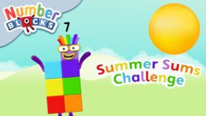 @Numberblocks- Big Numbers Challenge | Summer Sums ☀ - Kingdom Kids Zone, Little Learners - Numberblocks