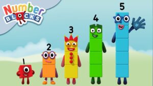 @Numberblocks- #BacktoSchool | Simple Adding with Numbers 1-5 | Learn to Count - Kingdom Kids Zone, Little Learners - Numberblocks