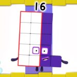 @Numberblocks- #BacktoSchool | Level Three | All the Best Sixteen Moments | FULL EPISODES - Kingdom Kids Zone, Little Learners - Numberblocks