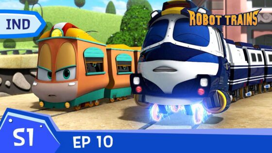 Robot Trains | #10 | JANNE dan KAY | Episode penuh | Bahasa Indonesian | robottrainreplay - Kids TV Series, Kingdom Kids Zone - Robot Trains official
