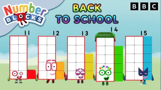 @Numberblocks- #BacktoSchool | Meet Numbers 11-15 | Learn to Count - Kingdom Kids Zone, Little Learners - Numberblocks