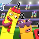 @Numberblocks- #MathSongs | Friday Sing-a-long with the Numberblocks | Learn to Count - Kingdom Kids Zone, Little Learners - Numberblocks