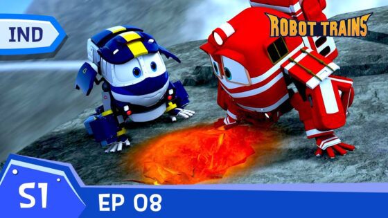 Robot Trains | #08 | KAY and ALF | Episode penuh | Bahasa Indonesian | animasi untuk anak-anak - Kids TV Series, Kingdom Kids Zone - Robot Trains official