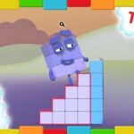 @Numberblocks- Count the Stairs | Top Tips for Mobile Parents Tip #1 | Learn How to Count - Kingdom Kids Zone, Little Learners - Numberblocks