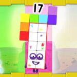 @Numberblocks- #BacktoSchool | Level Three | All the Best Seventeen Moments | FULL EPISODES - Kingdom Kids Zone, Little Learners - Numberblocks