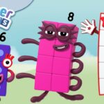 @Numberblocks- #BacktoSchool | Math Problem Solving with Numbers 6-10 | Learn to Count - Kingdom Kids Zone, Little Learners - Numberblocks