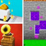 5 Building HACKS You Didn't Know in Minecraft! (NO MODS!) - Gameplay, Kingdom Kids Zone, Minecraft - EYstreem