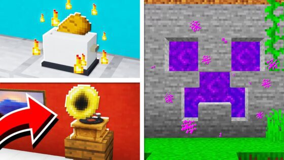 5 Building HACKS You Didn't Know in Minecraft! (NO MODS!) - Gameplay, Kingdom Kids Zone, Minecraft - EYstreem