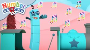 @Numberblocks- #MathSongs | Musical Train Tour | Learn to Count | #FridayMusicSpecial - Kingdom Kids Zone, Little Learners - Numberblocks