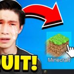 Why I HATE Minecraft and I am DELETING IT! - Gameplay, Kingdom Kids Zone, Minecraft - EYstreem