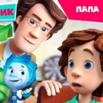 Фиксики – Папа и сын (Видеосвязь, Инструкция, Попугай, Телевизор, Сито, Окно, Бетон, Уровень…) - Kingdom Kids Zone, Little Learners - Фиксики
