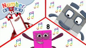 @Numberblocks- #MathSongs | Math Counting Songs | Learn to Count | #FridayMusicSpecial - Kingdom Kids Zone, Little Learners - Numberblocks