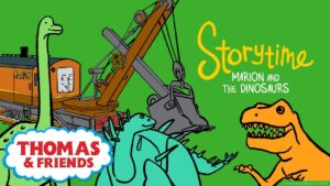 Thomas & Friends™ | Marion and the Dinosaurs Storytime | NEW | Story Time | Podcast for Kids - Kids TV Series, Kingdom Kids Zone - Thomas & Friends