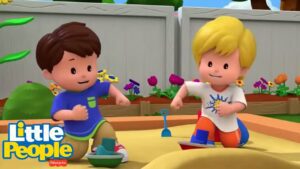 Helping Each Other Out! ⭐ Fisher Price Little People ⭐ 1 Hour Compilation - Kids TV Series, Kingdom Kids Zone - Little People - Fisher Price