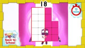 @Numberblocks- #BacktoSchool | Level Three | All the Best Eighteen Moments - Kingdom Kids Zone, Little Learners - Numberblocks
