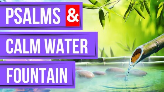 Bible verses for sleep(sleep with God’s word on)(powerful psalms & calm bamboo water fountain) - Hope & Healing, Meditations - Peaceful Scriptures Official