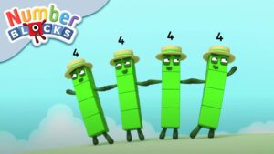 @Numberblocks- Autumnal Dance Moves | Learn to Count - Kingdom Kids Zone, Little Learners - Numberblocks