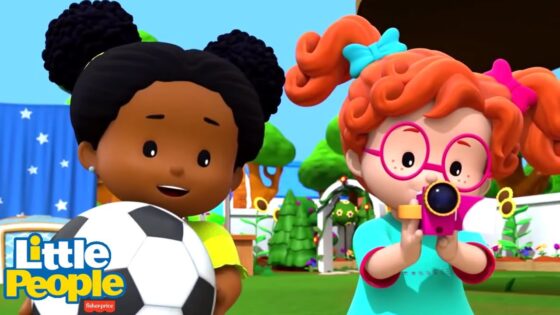 Football Fun! ⭐ @Little People – Fisher Price ⭐ Compilation - Kids TV Series, Kingdom Kids Zone - Little People - Fisher Price