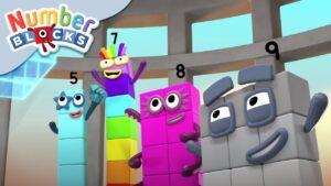 @Numberblocks- Numbers in Space | Learn to Count - Kingdom Kids Zone, Little Learners - Numberblocks