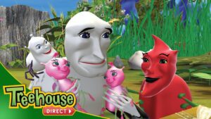 Miss Spider | Frog in the Moon / Moon Music and Sun Songs – Ep.33 - Kids TV Series, Kingdom Kids Zone - Treehouse Direct