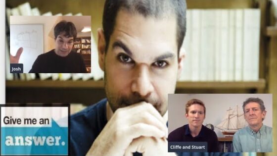 Debate with Yale professor Joshua Knobe – "Does God always have good intentions?" - Debates, Truth Seekers - Give Me An Answer with Stuart & Cliffe Knechtle